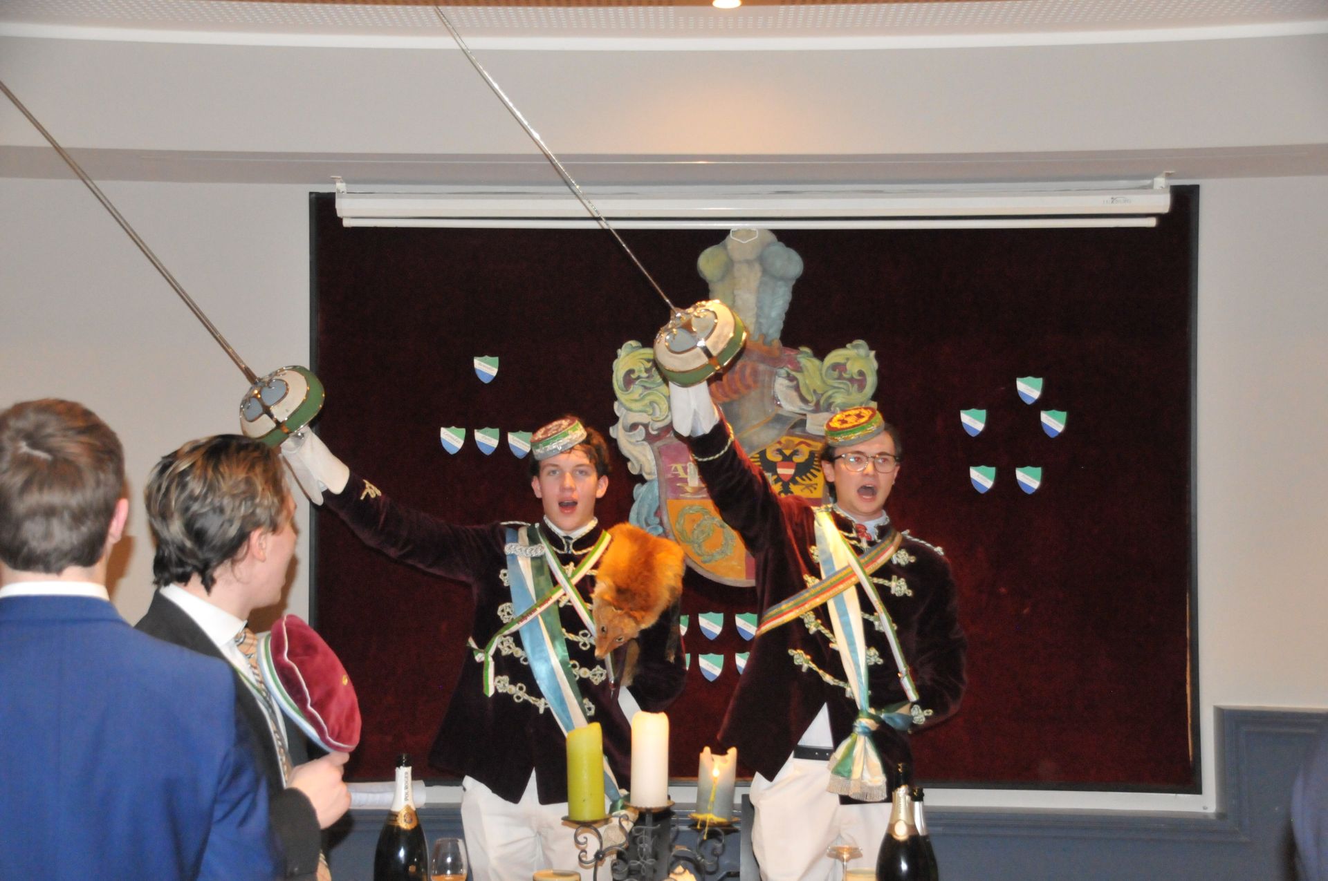 Antrittskneipe Champus & Sekt