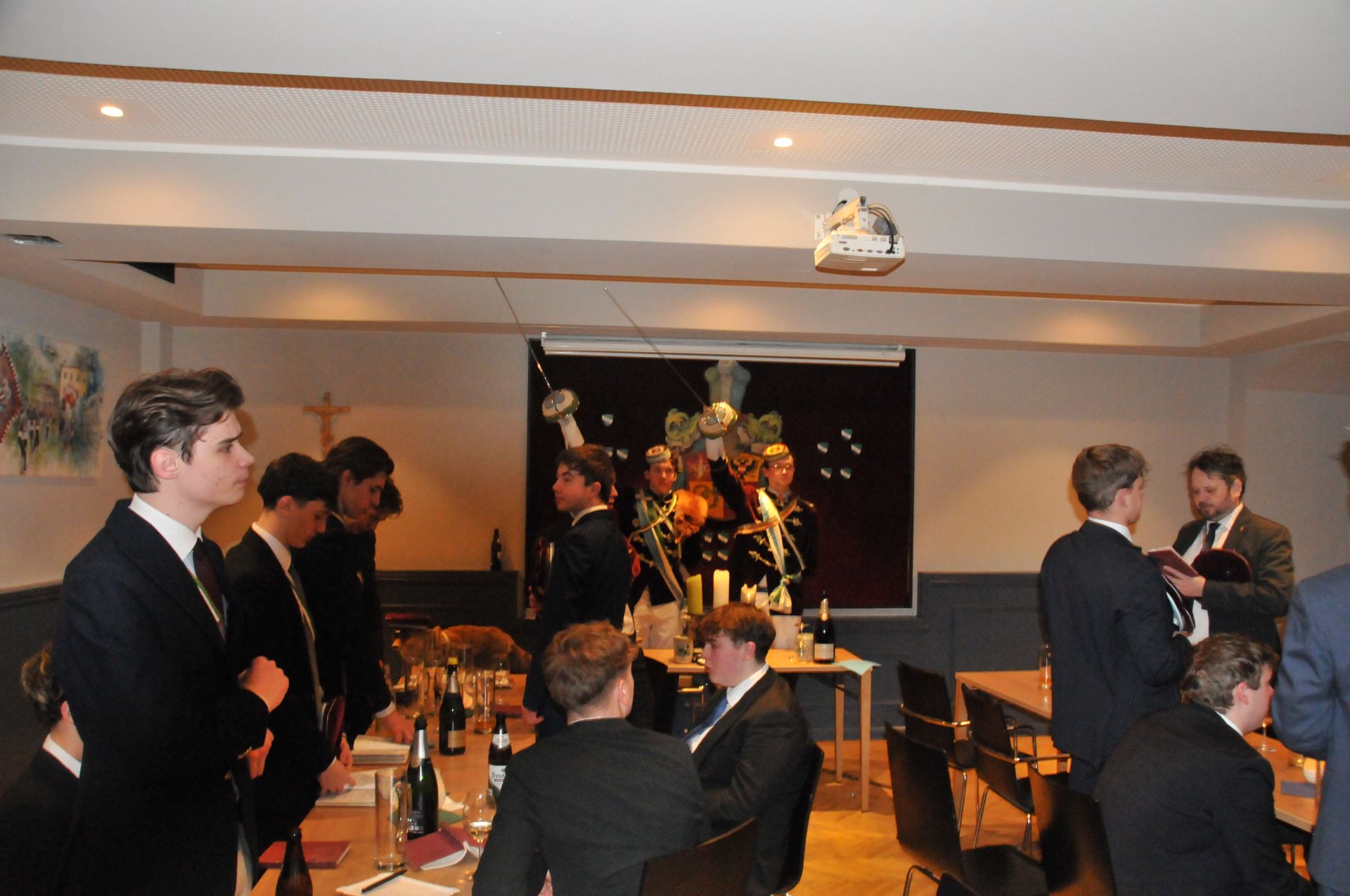 Antrittskneipe Champus & Sekt