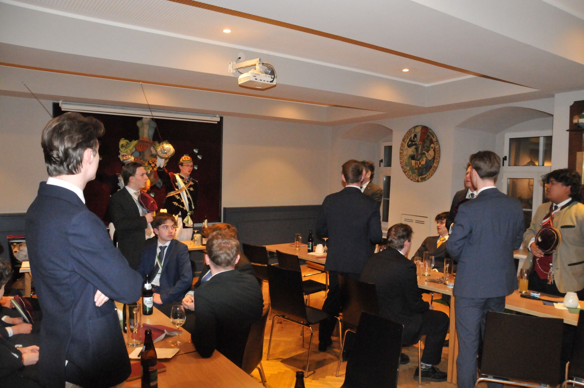 Antrittskneipe Champus & Sekt