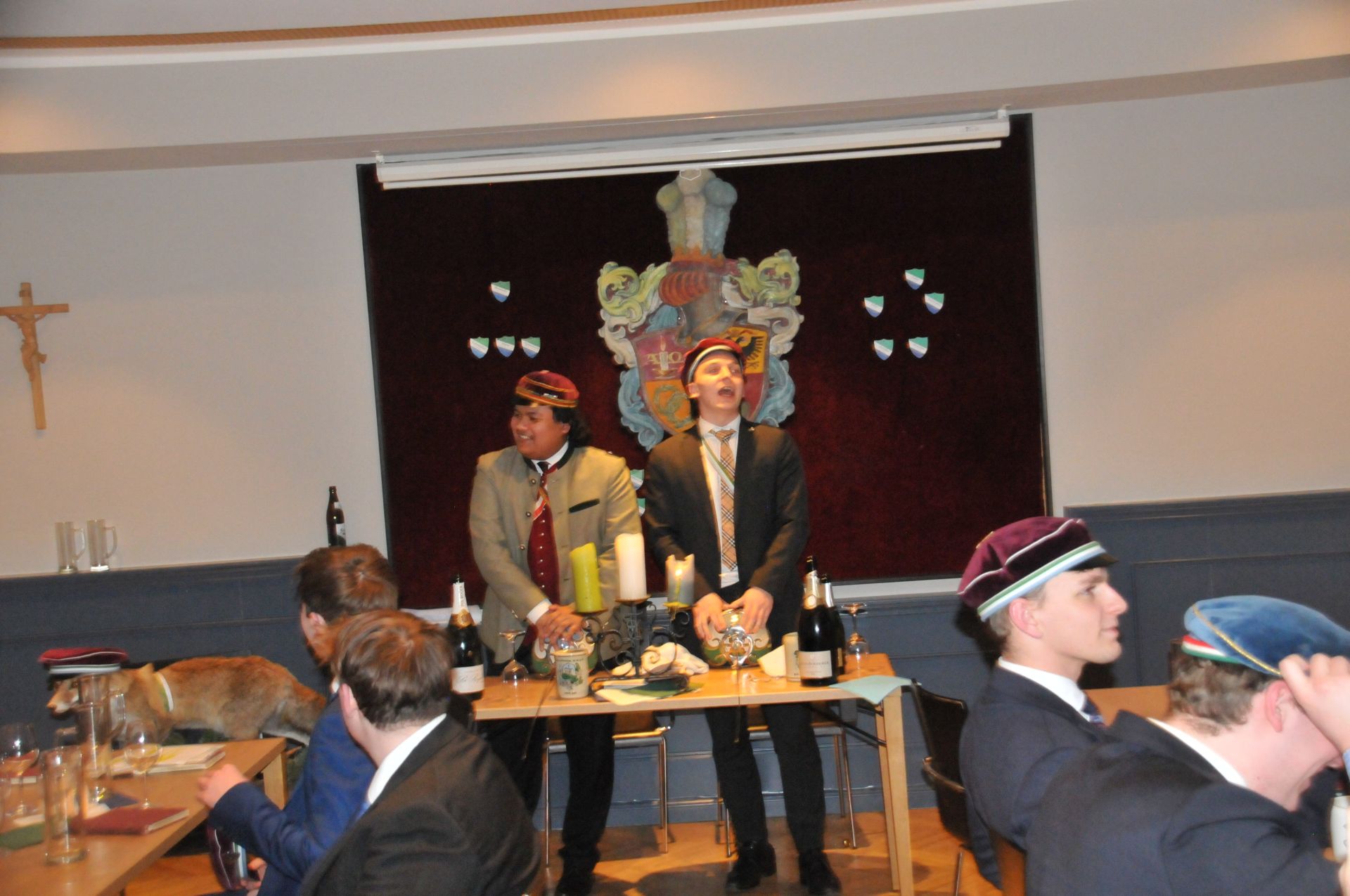 Antrittskneipe Champus & Sekt