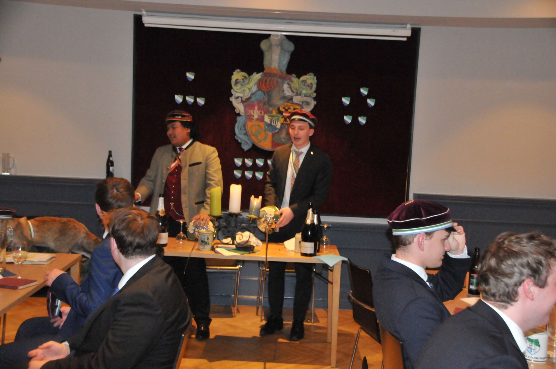Antrittskneipe Champus & Sekt