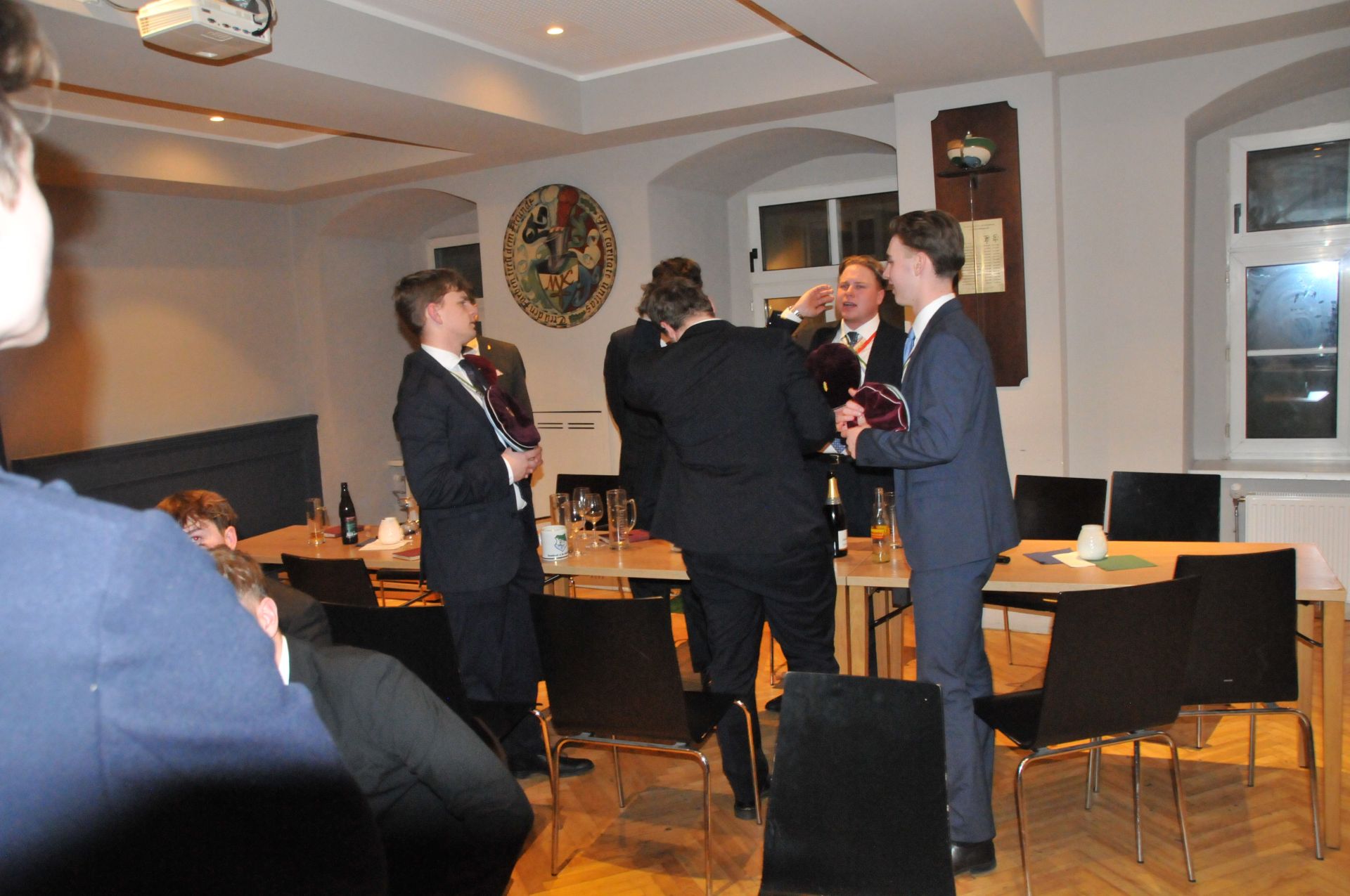 Antrittskneipe Champus & Sekt