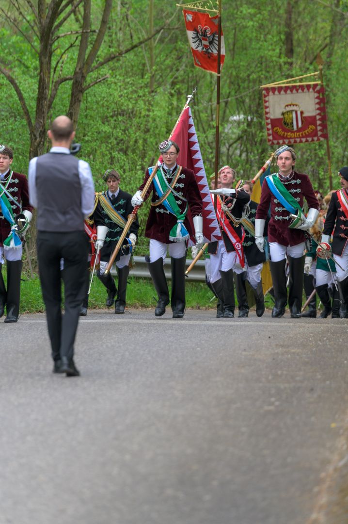 Festumzug zum Schloss Steyregg